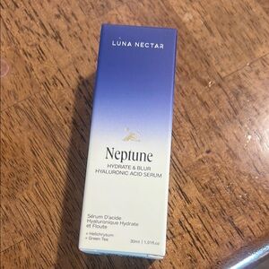 Blue and White Makeup Primer